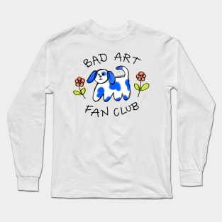 Bad Art Fan Club - The Peach Fuzz Long Sleeve T-Shirt